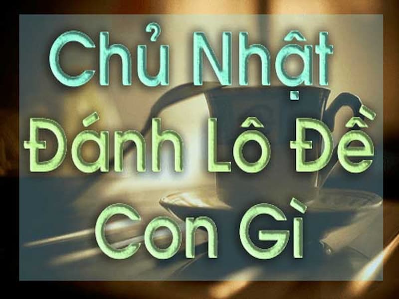 l&ocirc; hay về ng&agrave;y chủ nhật